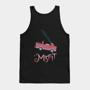 Misfit - Pink Fire Engine Tank Top